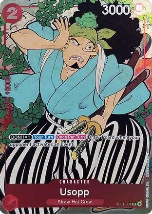 Usopp (English Version 1st Anniversary Set) (OP01-004) Foil