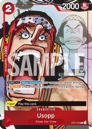 Usopp (Premium Card Collection -25th Edition-) (ST01-002) Foil
