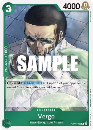 Vergo (OP05-023) Foil