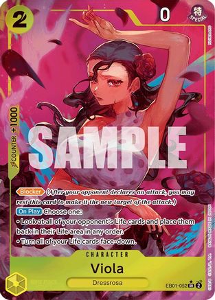 Viola (Alternate Art) (EB01-052) Foil