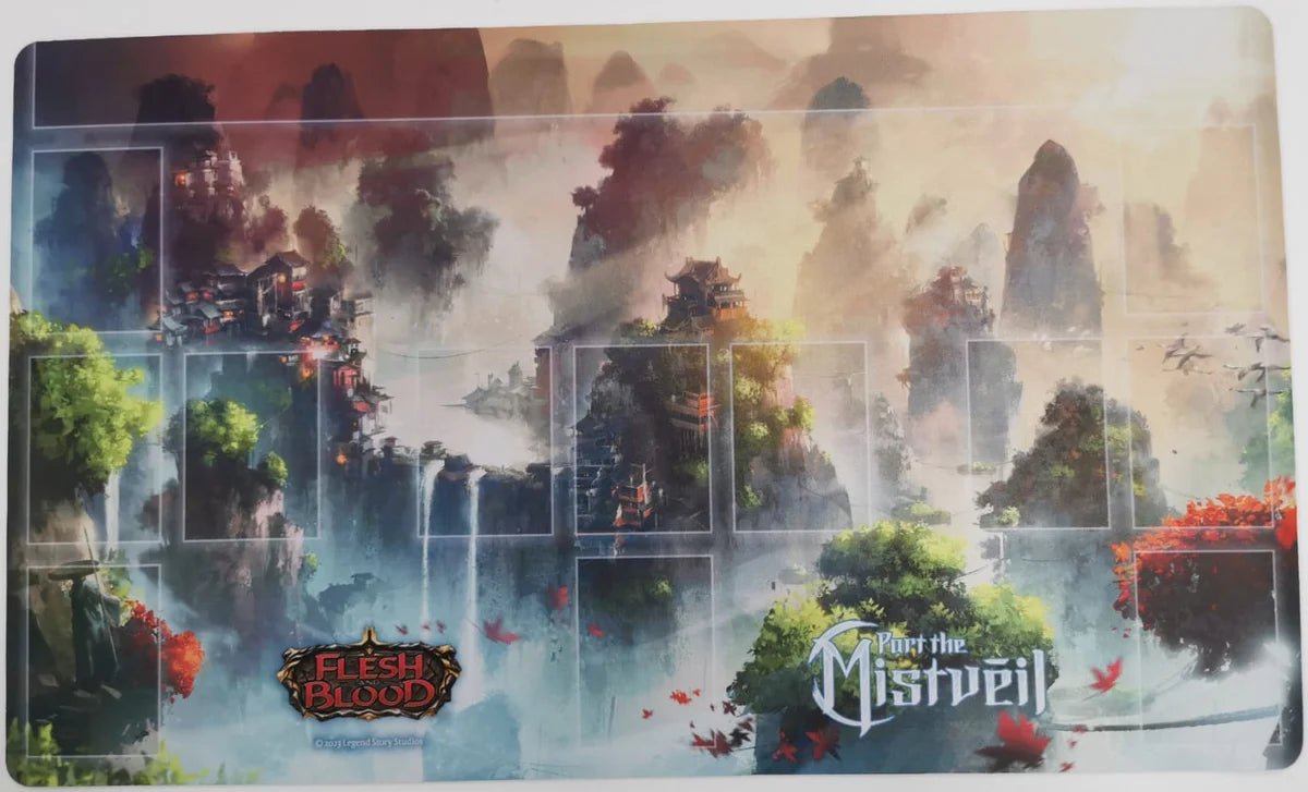 Flesh and Blood Playmat Part the Mistveil | Silver Goblin