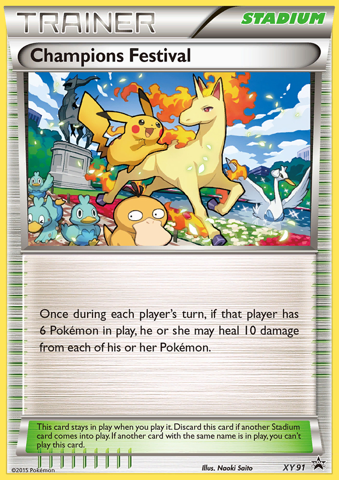 Champions Festival (2015) (XY91) - XY Promos