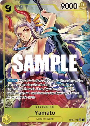Yamato (Alternate Art) (OP04-112) Foil