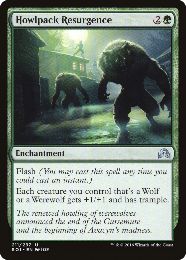 Howlpack Resurgence (211) Foil - Shadows over Innistrad