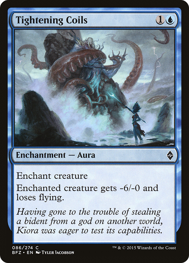 Tightening Coils (086) - Battle for Zendikar