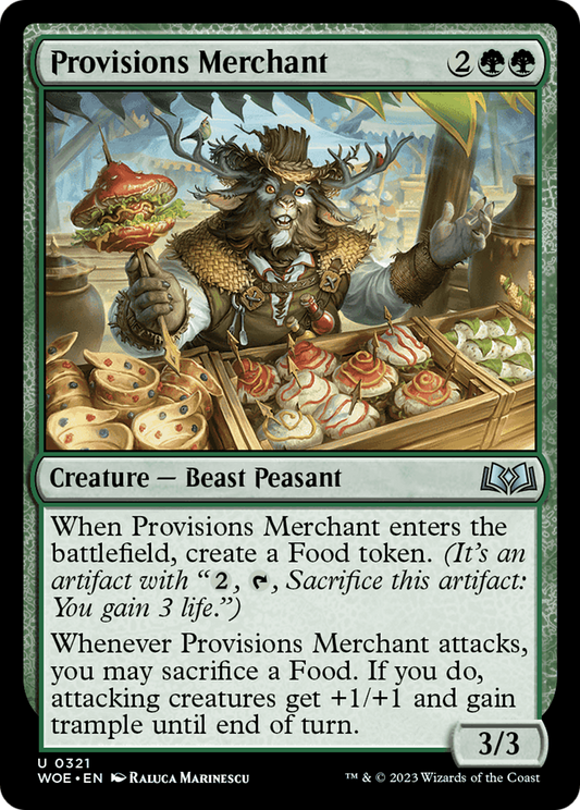 Provisions Merchant (321) - Wilds of Eldraine