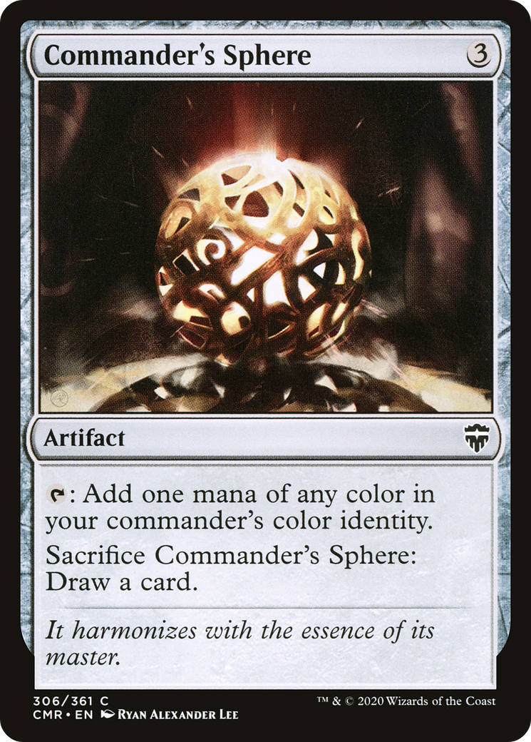 Commander's Sphere [Commander Legends] Foil