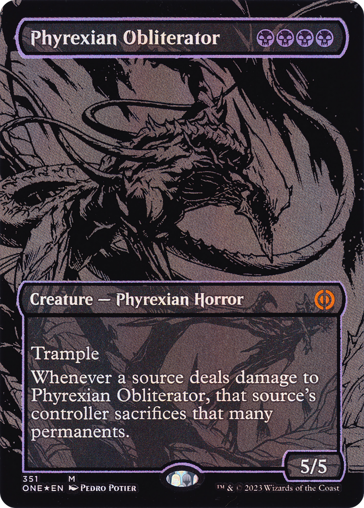 Phyrexian Obliterator (351) Foil - Phyrexia: All Will Be One