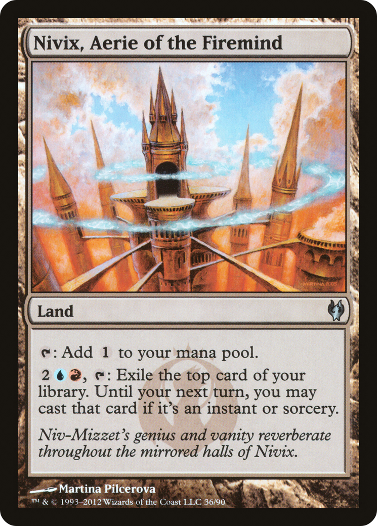 Nivix, Aerie of the Firemind (036) - Duel Decks: Izzet vs. Golgari