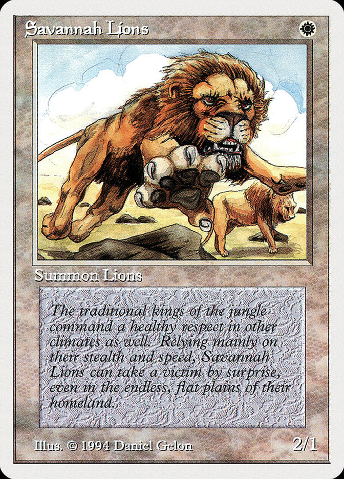 Savannah Lions [Summer Magic / Edgar] | Silver Goblin