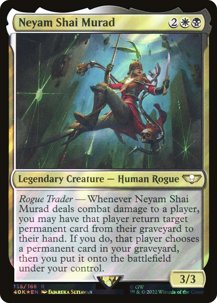 Neyam Shai Murad (135) Surge Foil - Warhammer 40,000 Commander