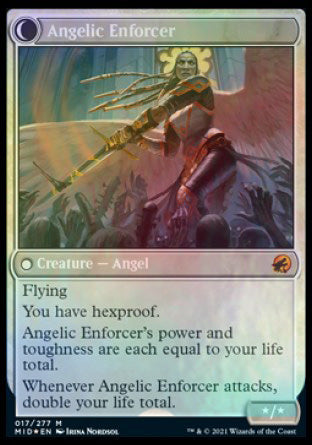 Enduring Angel (017) Foil - Innistrad: Midnight Hunt Promos
