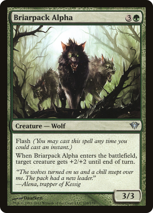 Briarpack Alpha (108) Foil - Dark Ascension
