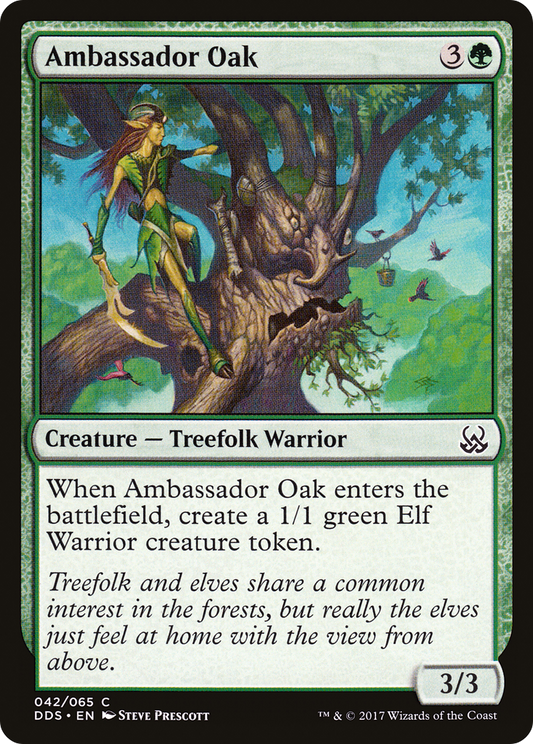 Ambassador Oak (042) - Duel Decks: Mind vs. Might