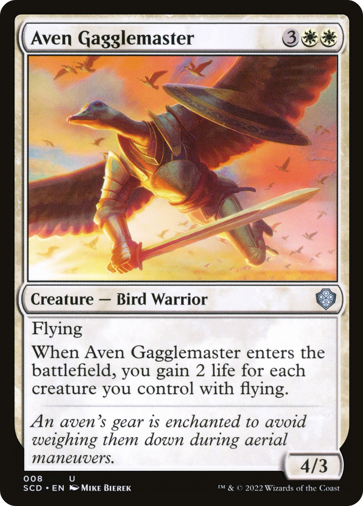 Aven Gagglemaster (008) - Starter Commander Decks