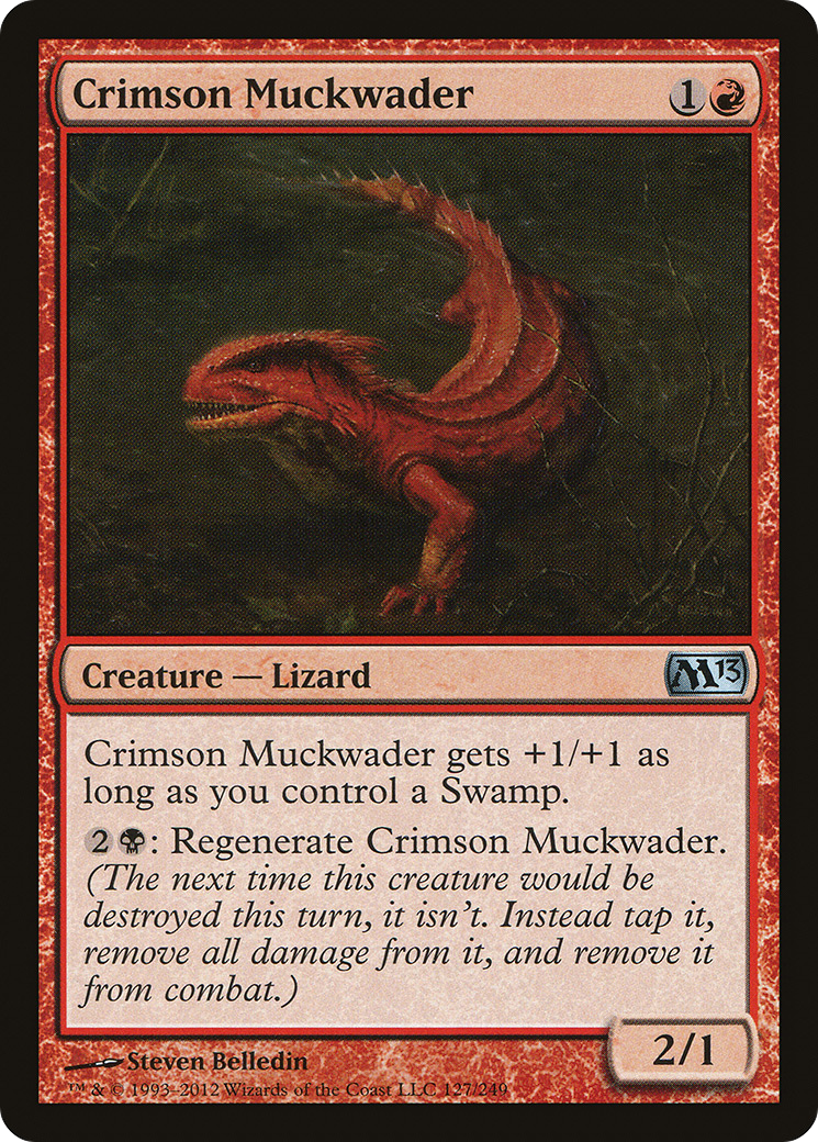 Crimson Muckwader (127) - Magic 2013