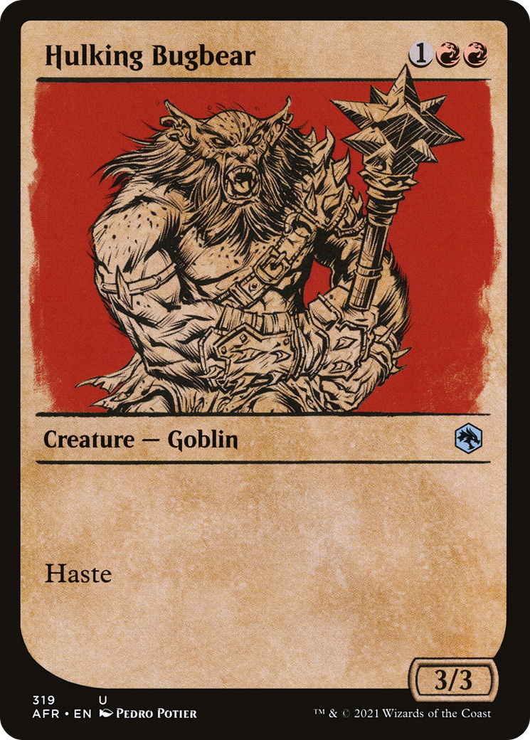Hulking Bugbear (Showcase) (319) - Adventures in the Forgotten Realms