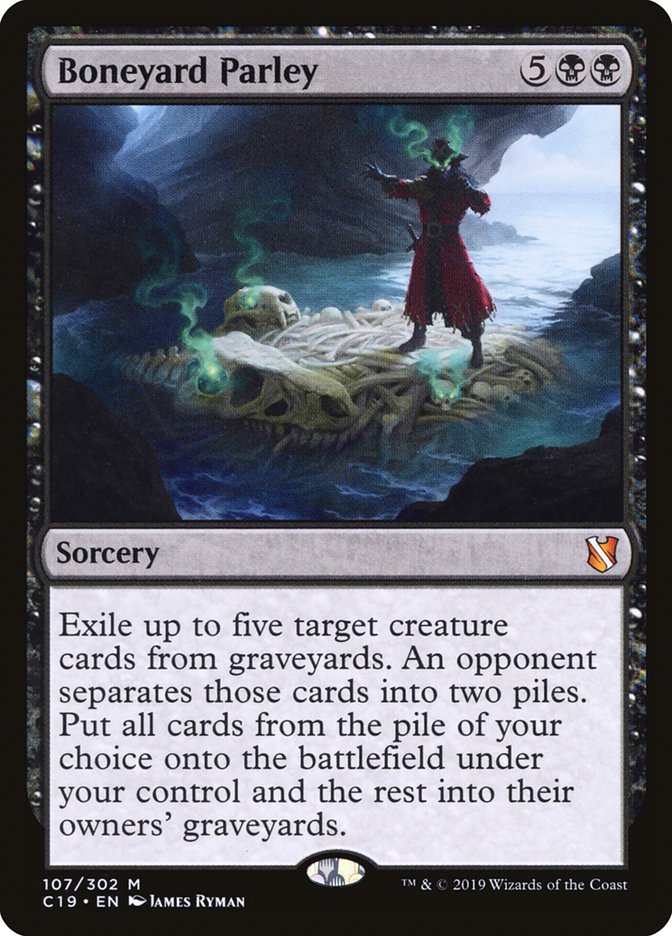 Boneyard Parley [Commander 2019] | Silver Goblin