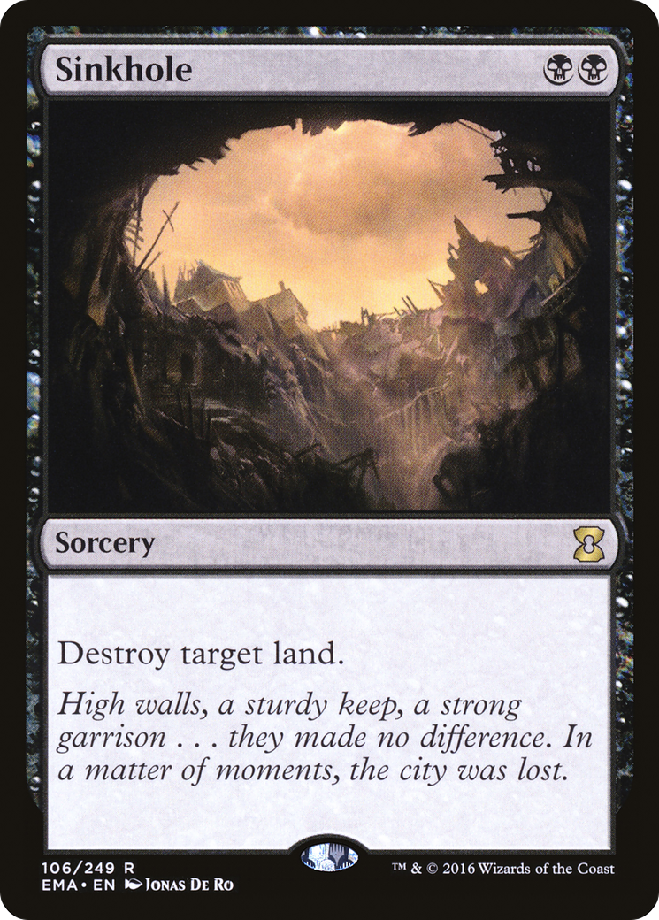 Sinkhole (106) - Eternal Masters