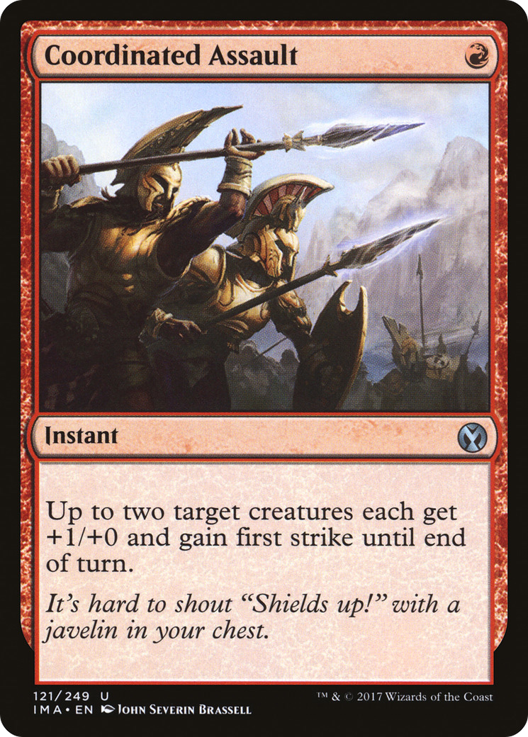 Coordinated Assault (121) - Iconic Masters