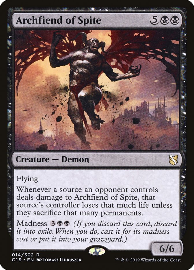 Archfiend of Spite [Commander 2019] | Silver Goblin