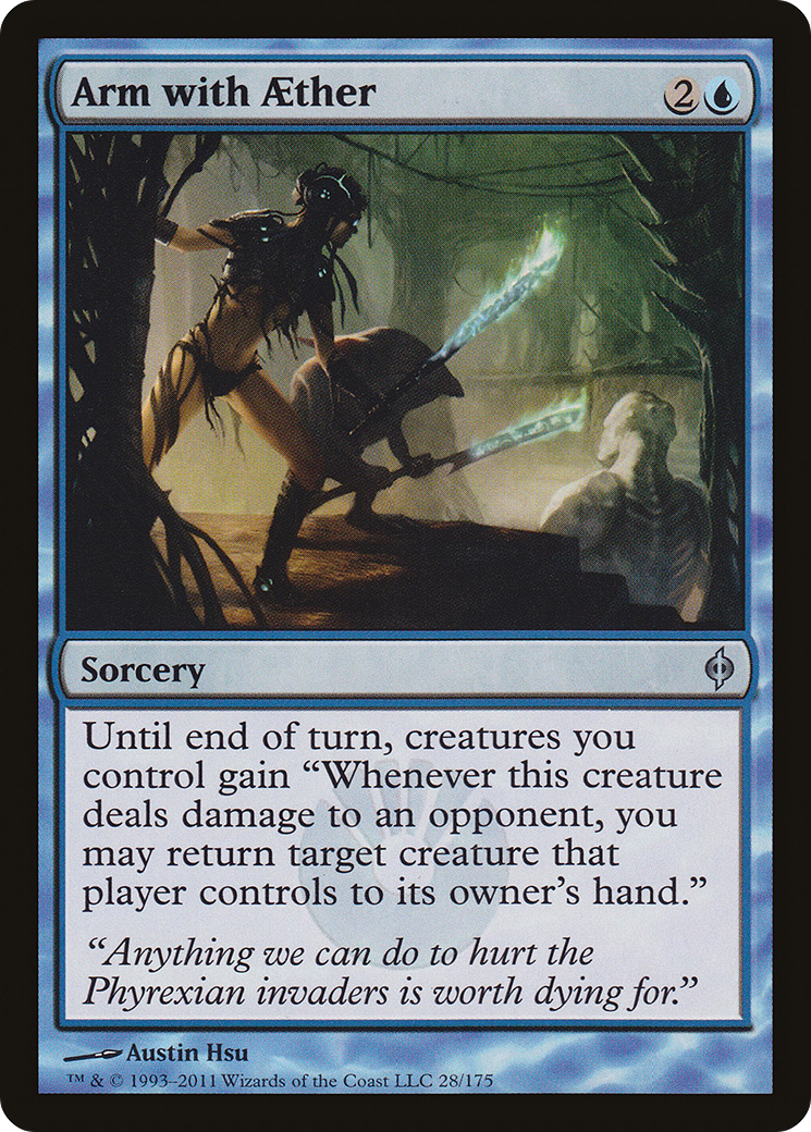 Arm with Aether (028) - New Phyrexia