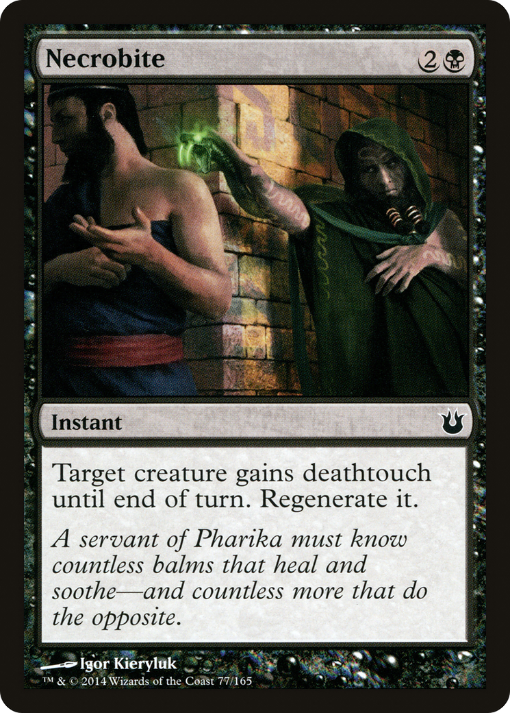 Necrobite (077) Foil - Born of the Gods