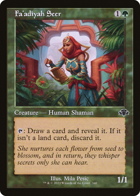 Fa'adiyah Seer (Retro) [Dominaria Remastered] Foil