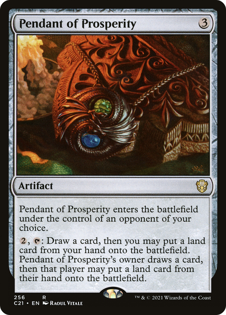 Pendant of Prosperity (256) - Commander 2021