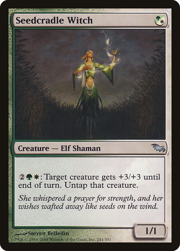 Seedcradle Witch (241) Foil - Shadowmoor