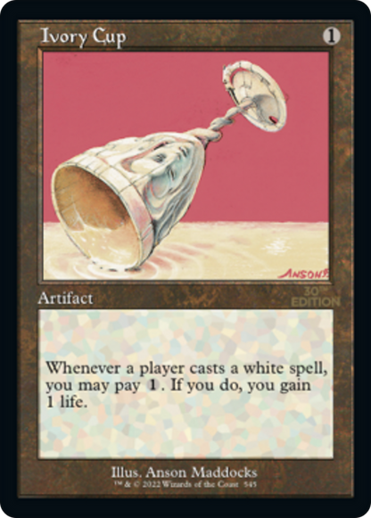 Ivory Cup (Retro) (545) - 30th Anniversary Edition