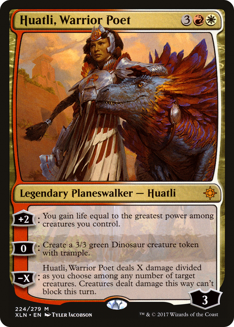 Huatli, Warrior Poet (224) Foil - Ixalan