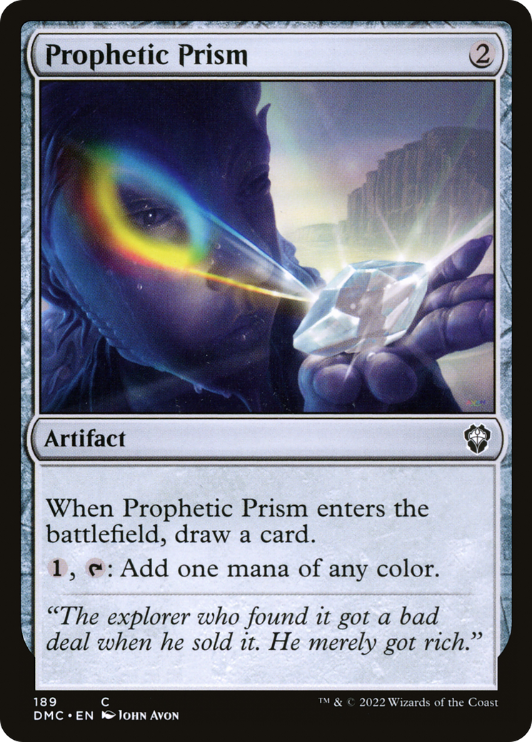 Prophetic Prism [Dominaria United Commander] | Silver Goblin