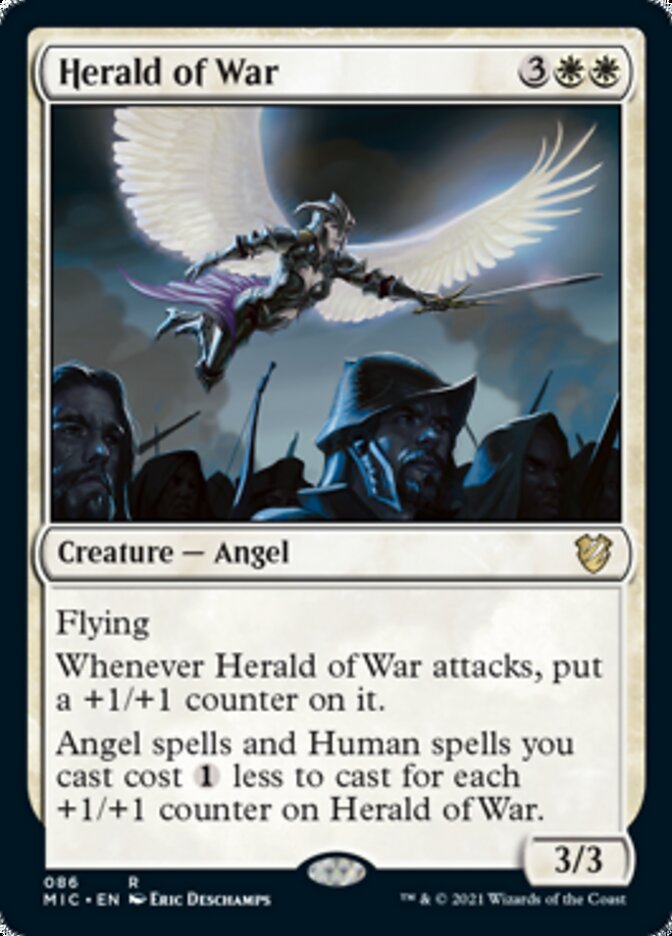 Herald of War [Innistrad: Midnight Hunt Commander] | Silver Goblin