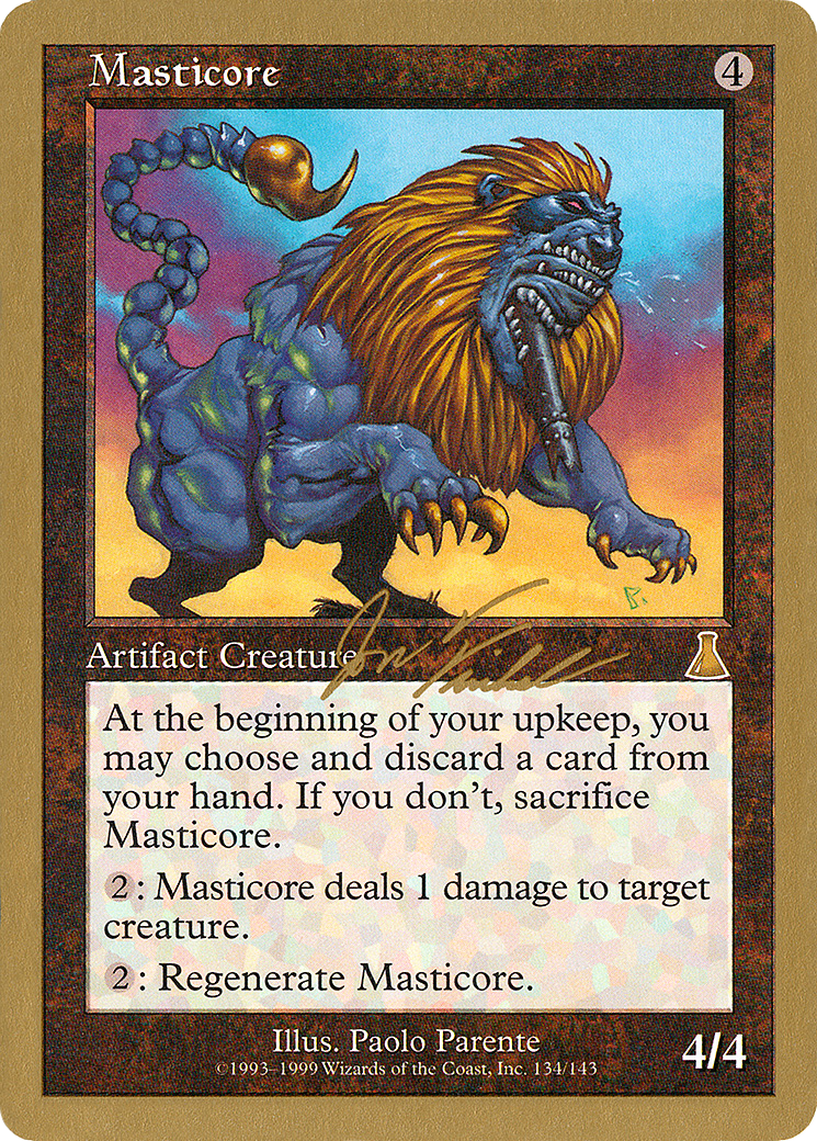 Masticore - 2000 Jon Finkel (UDS) (Retro) - World Championship Decks 2000