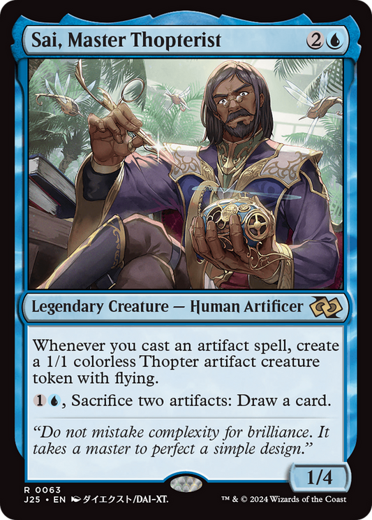 Sai, Master Thopterist (Anime) (J25063)  - Foundations Jumpstart