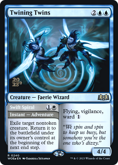 Twining Twins (240) Foil - Wilds of Eldraine Promos