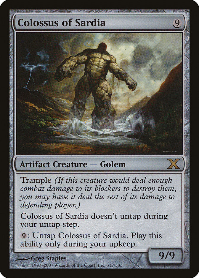 Colossus of Sardia [Tenth Edition] | Silver Goblin