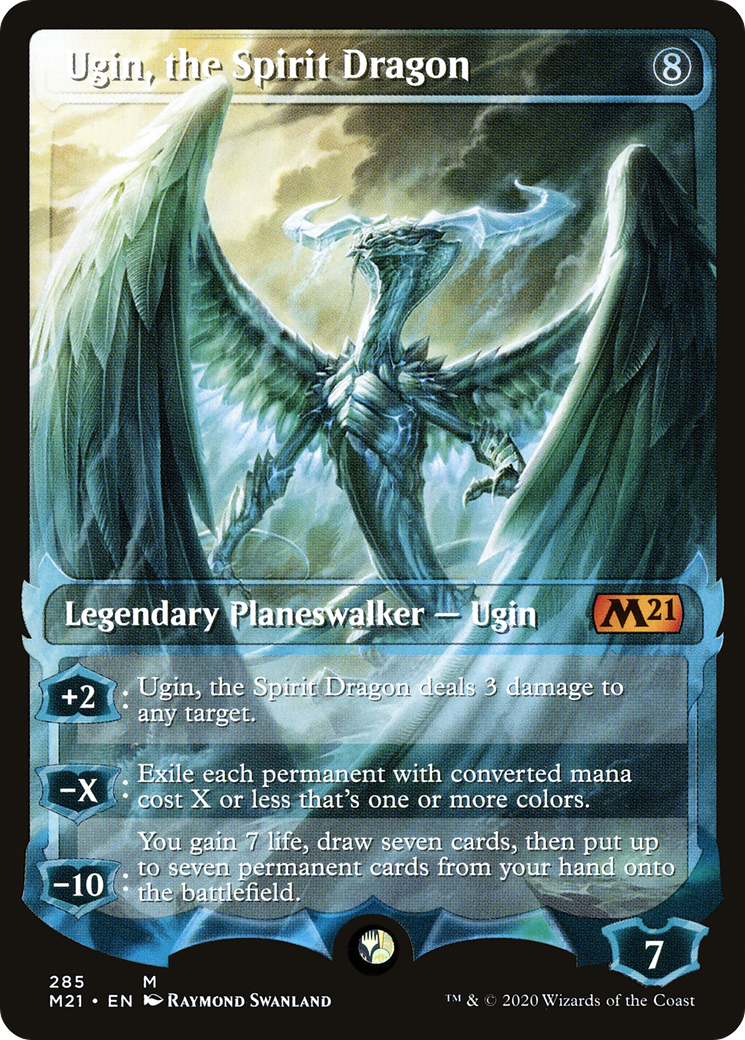 Ugin, the Spirit Dragon (Showcase) (285) - Core Set 2021