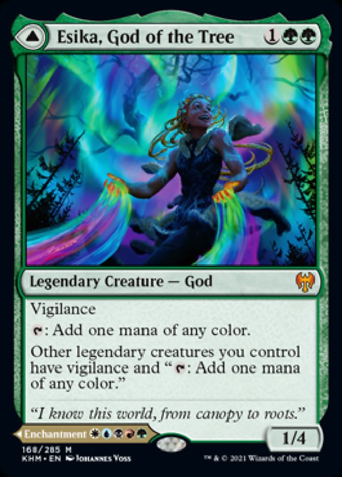 Esika, God of the Tree (168) - Kaldheim
