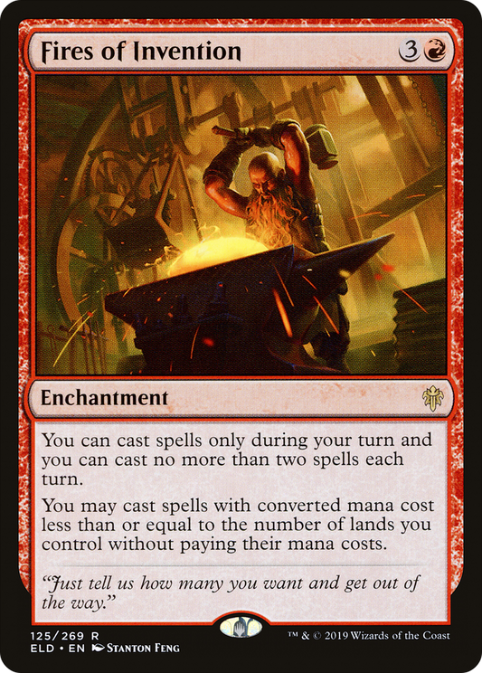 Fires of Invention (125) - Throne of Eldraine