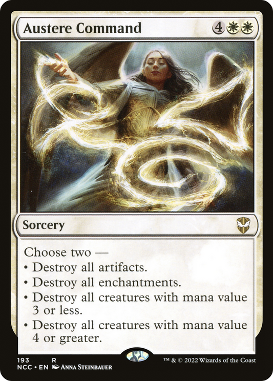 Austere Command (193) - New Capenna Commander