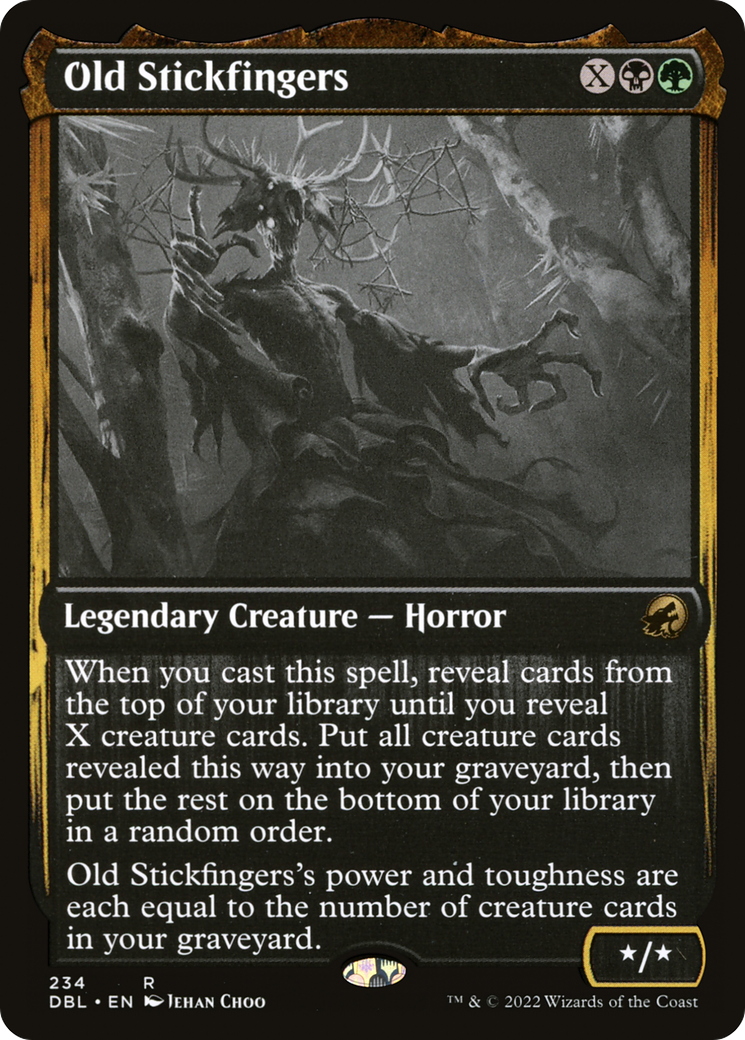 Old Stickfingers (234) Foil - Innistrad: Double Feature