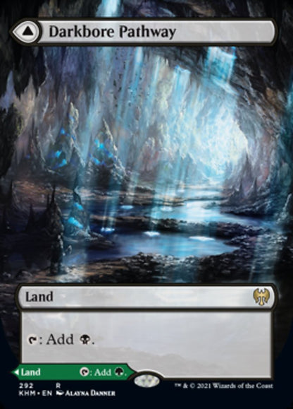Darkbore Pathway // Slitherbore Pathway (Showcase) (292) Foil - Kaldheim