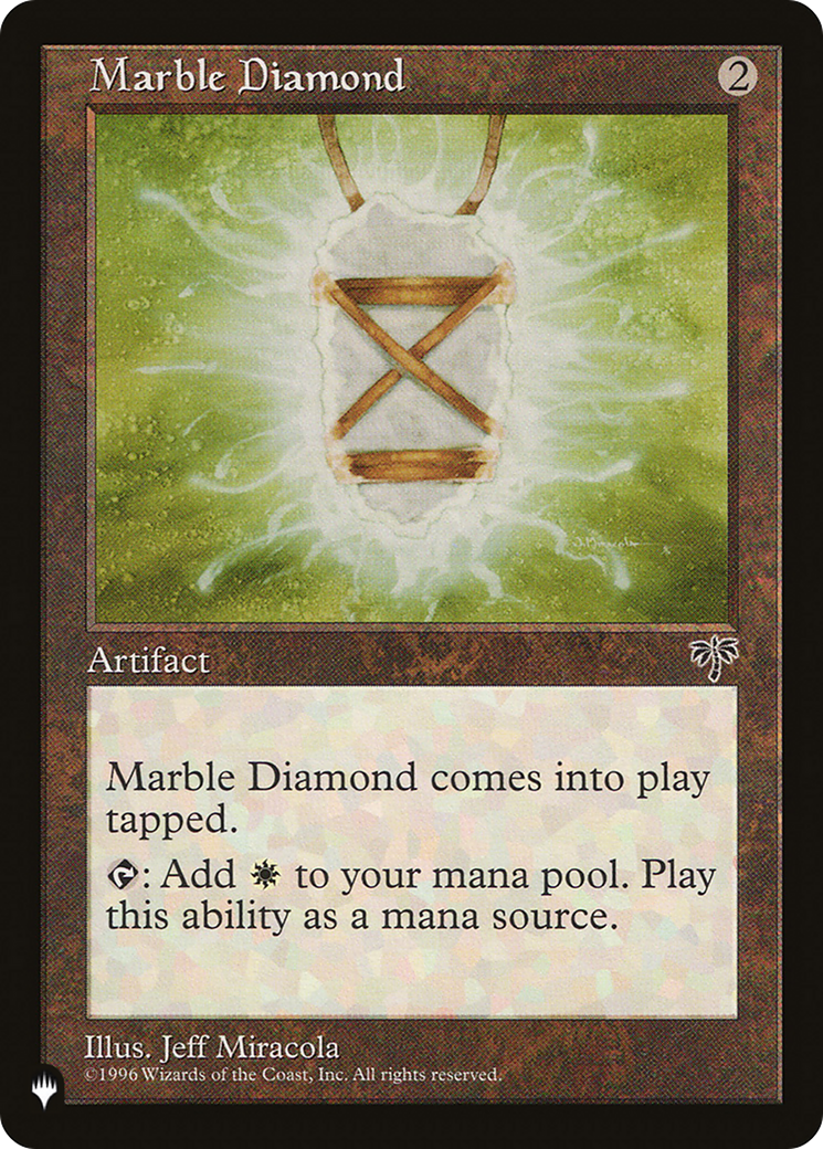 Marble Diamond (Retro) (MIR-310) - The List