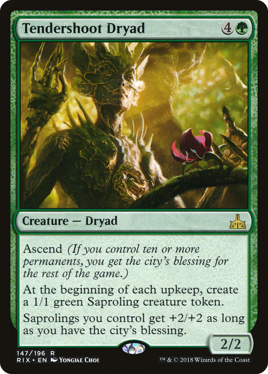 Tendershoot Dryad (147) - Rivals of Ixalan