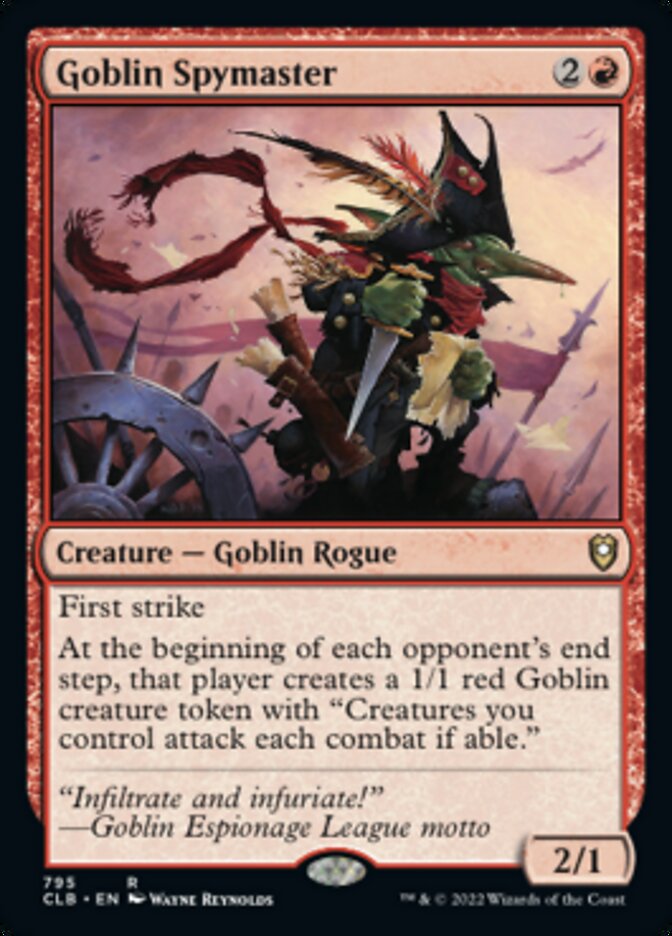 Goblin Spymaster [Commander Legends: Battle for Baldur's Gate] | Silver Goblin