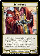 Silver Palms (Golden) [FAB077] (Promo)  Cold Foil | Silver Goblin