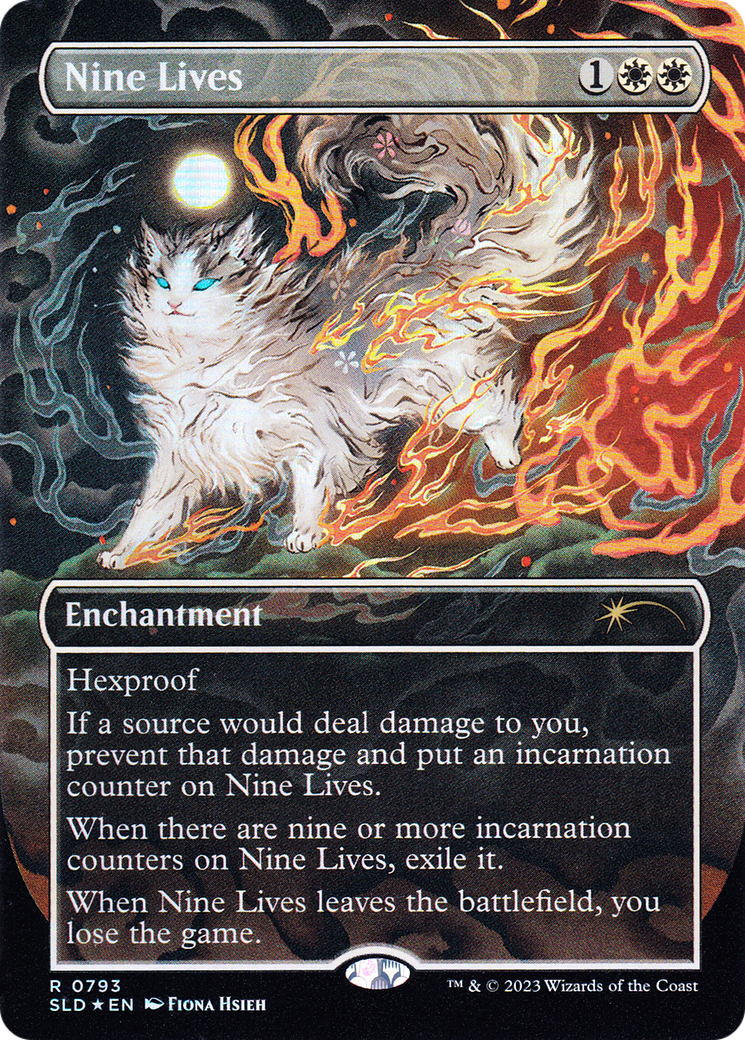 Nine Lives (793) Foil - Secret Lair Drop