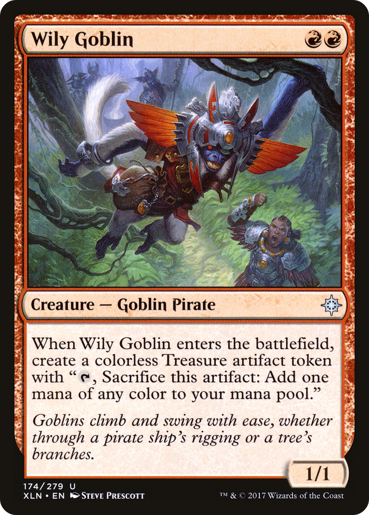 Wily Goblin [Ixalan] | Silver Goblin